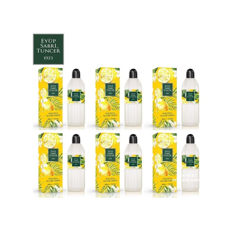 Diğer 128831140 Klasik Limon Kolonyası 80 Derece Pet 400 Ml X 6