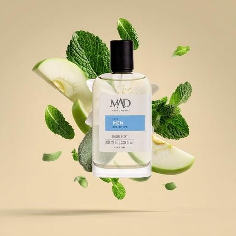 Diğer 128831160 Mad H101 Selective Eau De Parfum Edp 100 Ml Erkek Parfüm Lavanta, Yeşil Elma Ve Paçuli İle Ferah, Bitkisel Ve Kalıcı