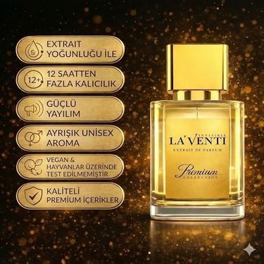 Diğer 128831170 E. Molecule 02 Den Esinlenilmiş Koku İkizi La Venti Premium Extrait De Parfum 30 Ml Ambroxan Odaklı, Tenle Bütünleşen Ve Uzun Süre Kalıcı