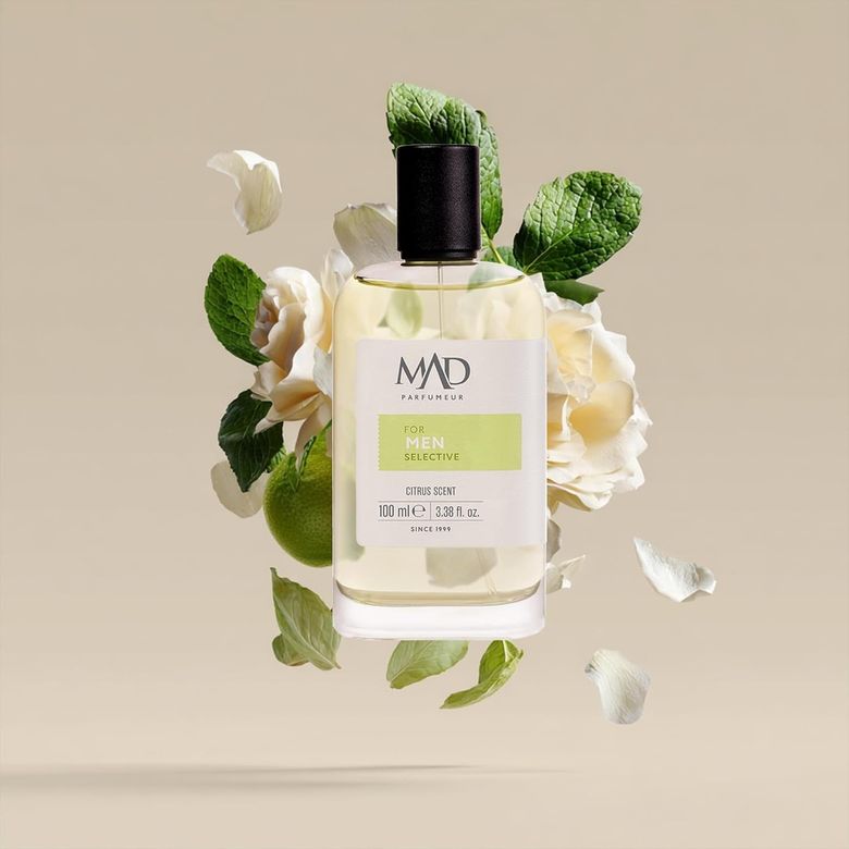 Diğer 128831617 Mad L106 Selective Eau De Parfum Edp 100 Ml Erkek Parfüm Bergamot, Gül Ve Sandal Ağacı İle Narenciyeli, Baharatlı Ve Odunsu