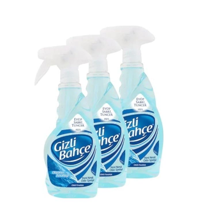 Diğer 128831637 Gizli Bahçe Oda Spreyi Okyanus Ferahlığı 3 X 500 Ml
