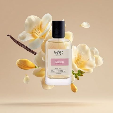 Diğer 128831775 Mad W203 Selective Eau De Parfum Edp 50 Ml Kadın Parfüm Frenk Üzümü, Mayıs Gülü Ve İle Zarif Ve Kalıcı Çiçeksi