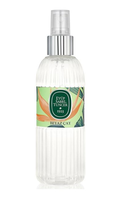 Diğer 128831985 Beyaz Çay Kolonyasi Silindir Pet Şişe Sprey 150 Ml