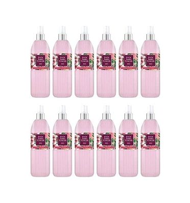 Diğer 128832125 Kiraz Çiçeği Kolonyası Silindir Pet Şişe Sprey 150 Ml X 12 Adet