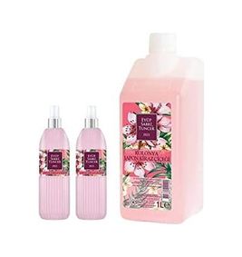 Diğer 128832352 Kiraz Çiçeği Kolonyası Yedek Şişe 1 Lt Ve 2 Adet 150 Ml Sprey