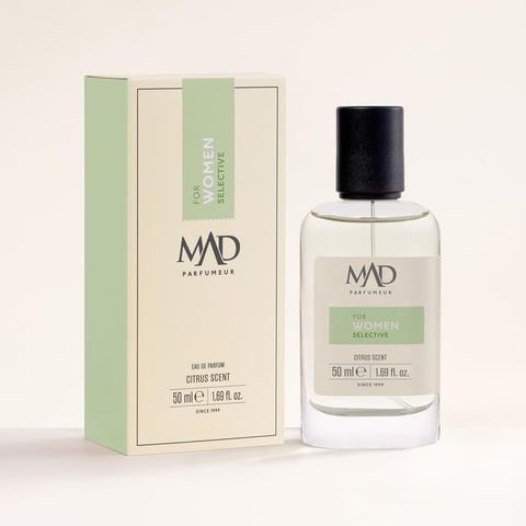 Diğer 128832458 Mad W155 Selective Eau De Parfum Edp 50 Ml Kadın Parfüm Limon, Yasemin Ve Sedir İle Ferah Ve Canlandırıcı Narenciye Parfüm
