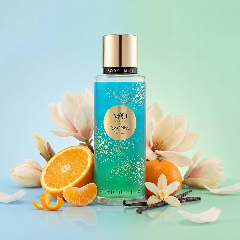 Diğer 128832805 Mad Sea Mist Body Mist 250 Ml Bergamot, Manolya Ve Vanilya İle Çiçeksi, Ferah Ve Canlandırıcı Kadın Vücut Spreyi