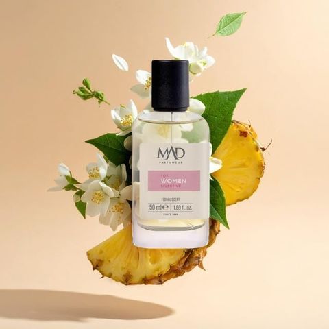 Diğer 128833024 Mad C123 Selective Eau De Parfum Edp 50 Ml Kadın Parfüm Ananas, Yasemin Ve Vanilya İle Çiçeksi, Egzotik Ve Kalıcı Parfüm