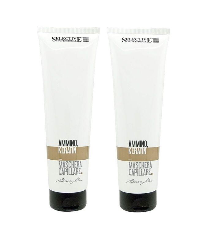 Diğer 128833607 Selective Protek Ammino Keratin Maschera Saç Maskesi 300Ml 2 Adet