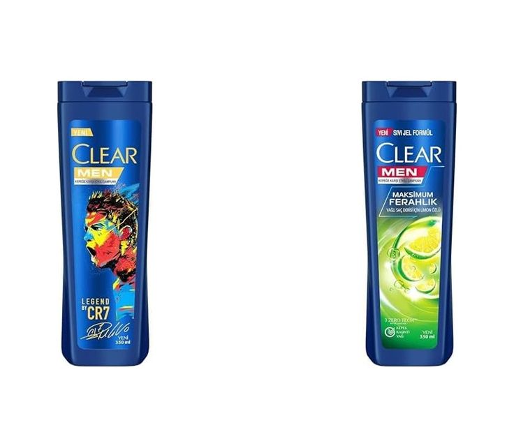 Diğer 128842598 Clear Men Kepeğe Karşı Etkili Şampuan Legend By Cr7 Cristiano Ronaldo 350 Ml 2 Clear Men Maksimum Ferahlık Yağlı Saç Derisi İçin Limon Özlü Kepeğe Karşı Etkili Şampuan 350 Ml 1