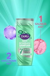 Diğer 128842855 Nem Bombası Şampuan, 7 Hyaluronik Asit Ve Seramid, Tüm Saçlar Ve Yağlı Saçlar İçin Nemlendirici Şampuan, 400 Ml, 2'li Set