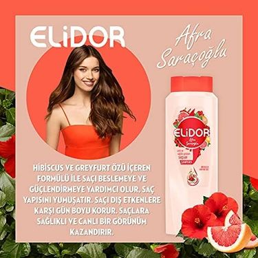 Diğer 128843302 Elidor Saç Bakım Şampuanı Canlı Ve Sağlıklı Görünen Saçlar By Saraçoğlu 650 Ml