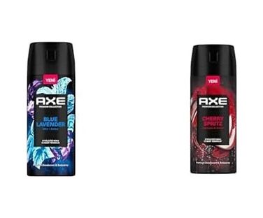Diğer 128845111 Axe Seti Erkek Blue Lavender 150 Ml X1 + Erkek Cherry Spritz 150 Ml X1