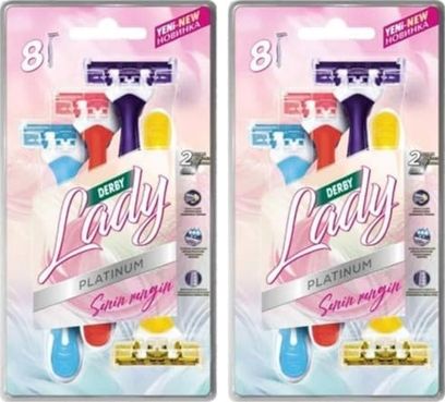 Diğer 128845447 Lady 2 Bıçaklı Platinum 8'li Blister 2 Paketi