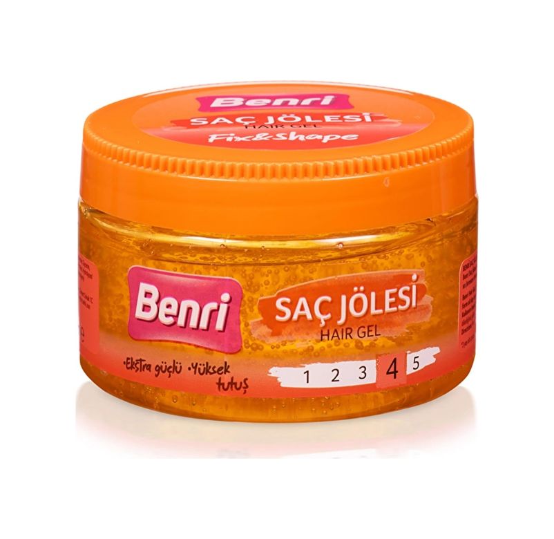 Diğer 128846158 Benri Saç Jölesi, Güçlü Tutuş, Tüm Saç Tipleri İçin, 50 Ml, Jöle