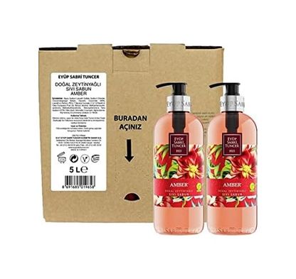 Diğer 128846816 Doğal Zeytinyağlı Sıvı Sabun Seti 6 Litre