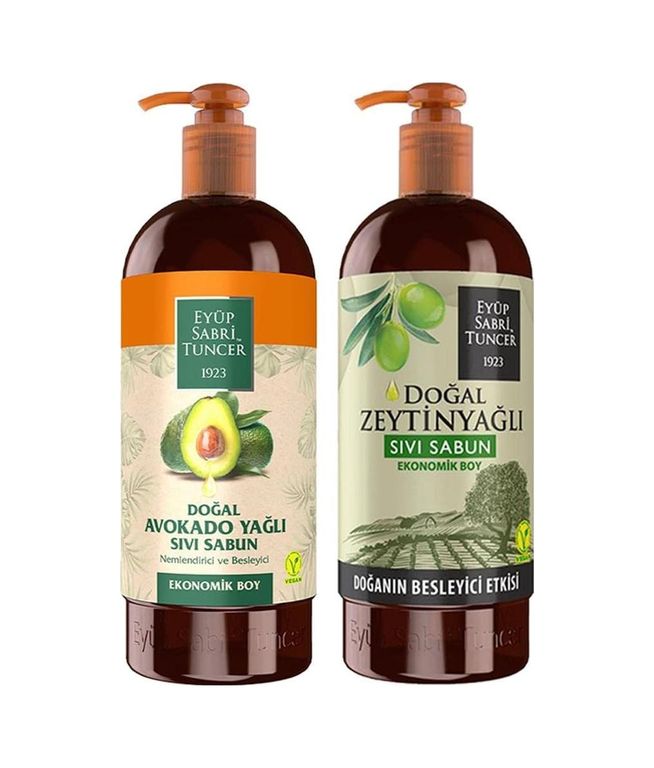 Diğer 128846848 Doğal Yağlı Ve Zeytinyağlı Sıvı Sabun Seti 750 Ml X 2