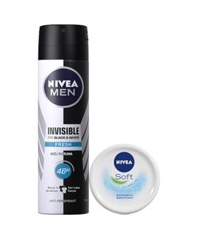 Diğer 128847213 Deo Sprey Inv B&w Fresh Erk 150Ml + Soft 100Ml