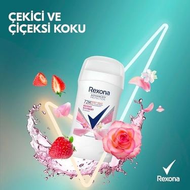 Diğer 128847226 Rexona Bright Bouqet Stick Deodorant, 50 Mililitre