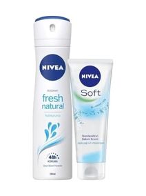 Diğer 128847452 Fresh Deodorant Kadın + Soft Nemlendirici Bakım Kremi 75 Ml