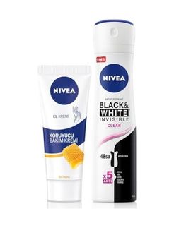 Diğer 128847502 Kadın Sprey Deodorant & 150Ml Ve Nemlendirici Korucuyu El Bakım Kremi 75Ml