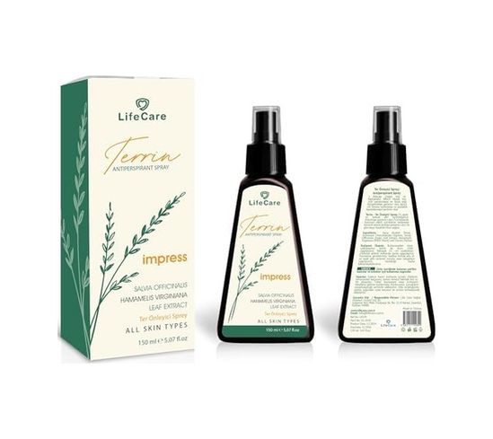 Diğer 128847911 Koltuk Altı, El, Ayak Terleme Önleyici Ve Ter Kokusuna Karşı Parfümlü Sprey 150Ml