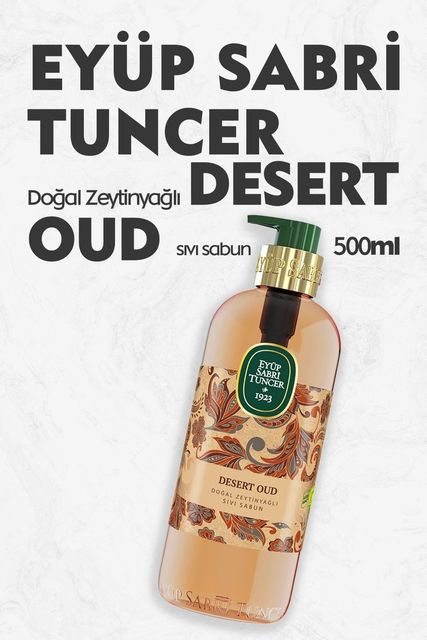 Diğer 128848175 Desert Oud Doğal Zeytinyağlı Sıvı Sabun 500 Ml