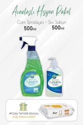 Diğer 128848274 Cam Temizleyici 500 Ml, Sıvı Sabun 500 Ml Ve Arap Sabunlu 100'lü