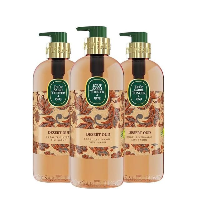 Diğer 128848403 Desert Oud Doğal Zeytinyağlı Sıvı Sabun 500 Ml X 3