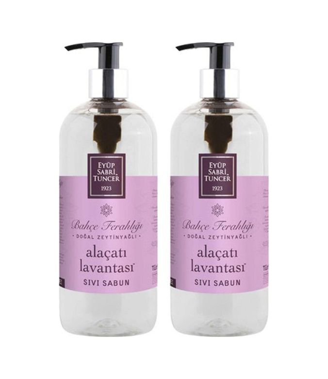 Diğer 128848521 Alaçatı Lavantası Doğal Zeytinyağlı Sıvı Sabun 500 Ml X 2