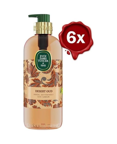 Diğer 128848717 Desert Oud Doğal Zeytinyağlı Sıvı Sabun 500 Ml X 6