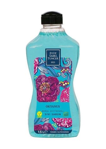 Diğer 128848720 Doğal Zeytinyağlı Sıvı Sabun Okyanus 1500 Ml