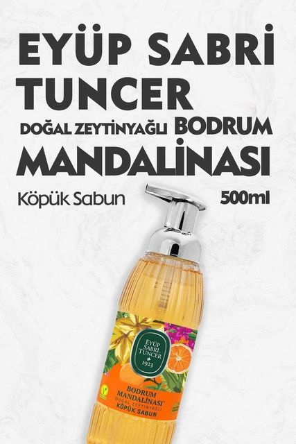 Diğer 128849130 Zeytinyağlı Bodrum Mandalinası Köpük Sabun 500 Ml 75748037