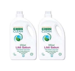 Diğer 128849232 U Green Clean Green Clean Organik Portakal Yağlı Bitkisel Likit El Sabunu 2,75 Lt 2'li