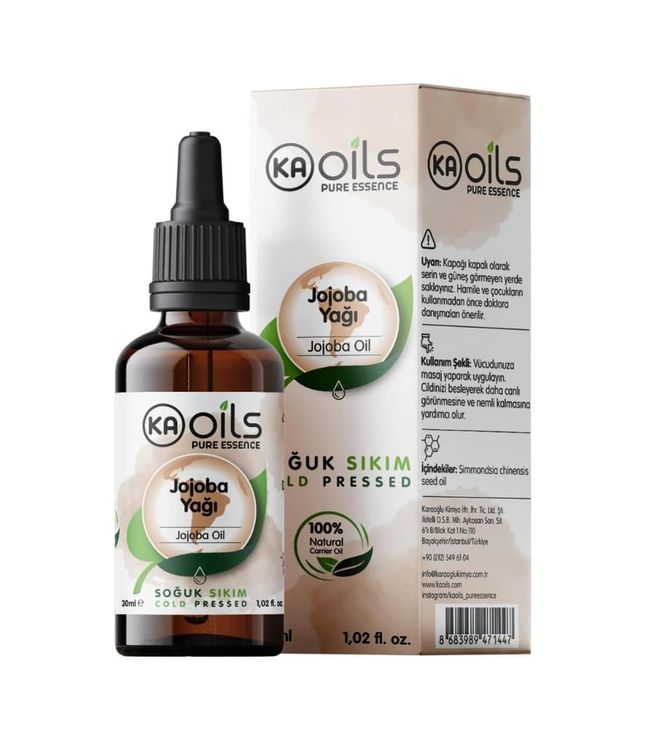 Diğer 128849617 Jojoba Yağı 30 Ml - Doğal Ve Saf Soğuk Sıkım Simmondsia Chinensis Oil Aromaterapi Masaj Yağı, Cilt Ve Saç Bakımı İçin İdeal