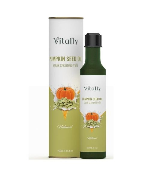 Diğer 128850107 Vitally Kabak Çekirdeği Yağı 250 Ml Soğuk Sıkım
