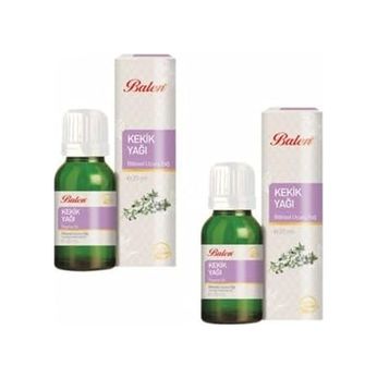 Diğer 128850112 Balen 2 Kutu Kekik Yağı Doğal Bitkisel Uçucu Yağ 20 Ml X 2 Kkyğ
