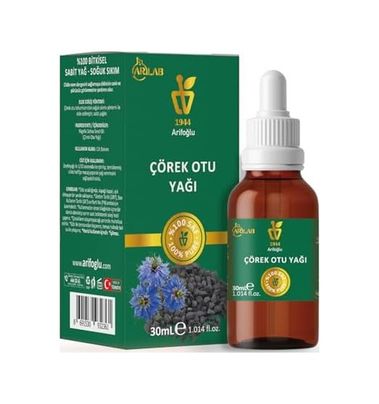 Diğer 128850475 Çörek Otu Yağı%100 Saf Arlab Çörek Otu Yağı 30Ml, Pure Cumin Oil, Soğuk Sıkım