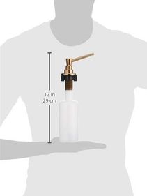 Diğer 128853167 Musluk Rp1001Cz Sabun/losyon Dispenseri, Şampanya Bronz