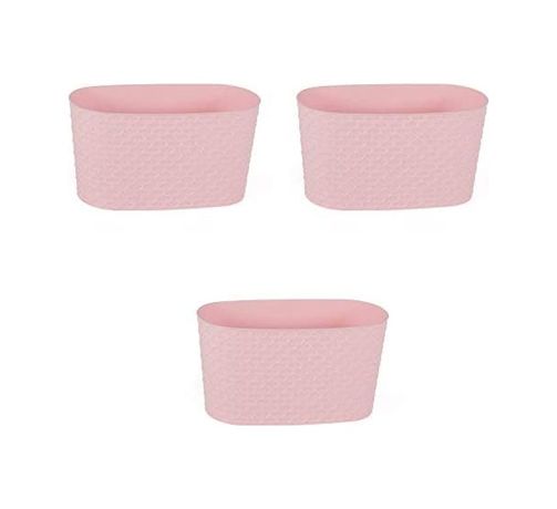 Diğer 128853453 Dekoratif Kapadokya Saksı Pastel Pembe 3 Adet