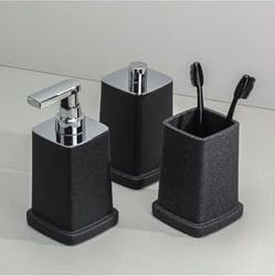 Diğer 128853927 Sıvı Sabunluk Siyah/krom Renk 195X95X87 Mm