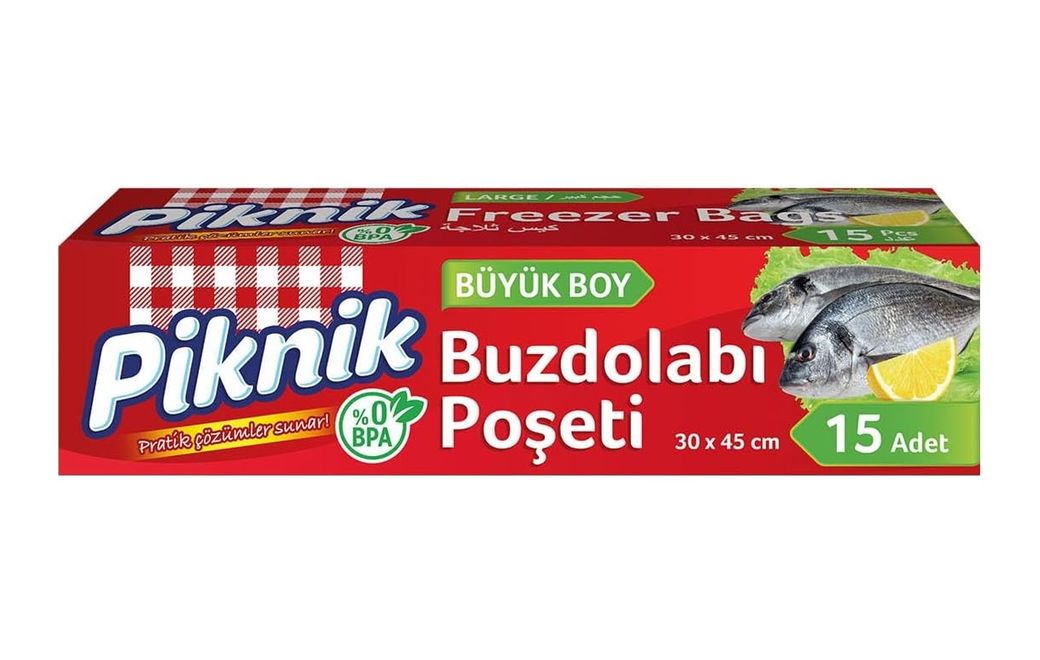 Diğer 128860943 Piknik Buzdolabı Poşeti Büyük 15'li