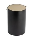 Diğer 128861824 Banyo Çöp Kovası 3 Lt Siyah/ 253X175X175 Mm