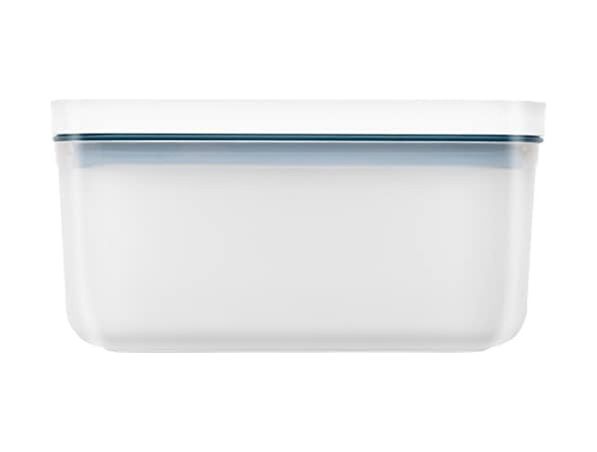 Diğer 128862745 Fresh & Save Vakumlu Saklama Kabı, M, Plastik, Yari Şeffaf-Akdeniz Mavisi 3Lü Paket