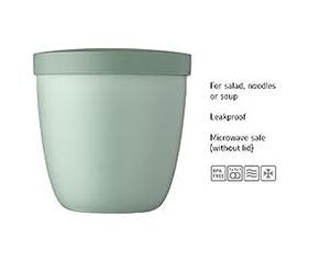 Diğer 128863126 Elipse Snackpot Beyaz 500 Ml Pratik Kap Gıdaların Saklanması Ve Taşınması İçin Derin Dondurucuya Uygun Bulaşık Makinesinde Yıkanabilir, Pp, 107 Mm