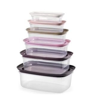 Diğer 128863836 Decovetro Saklama Kabı 6 Lı Vicksy Purple