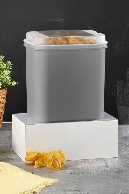 Diğer 128864178 Masal Saklama Kabı Gri 4.5 Litre, Gri