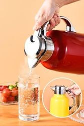 Diğer 128867391 304 Çelik 1,6 L Çift Katmanlı Kırmızı Vakumlu Kamp Piknik Çay Termos Cin556Kr