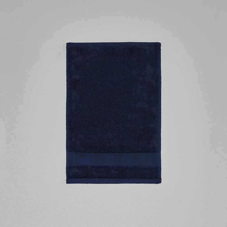 Diğer 128869274 Premium Pamuk 30X45 Cm El Havlusu Lacivert