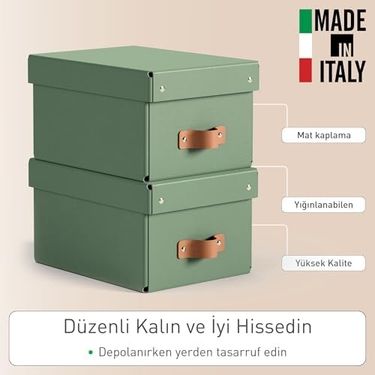 Diğer 128869423 Puro Saklama Kutusu 2 Li Yeşil -S